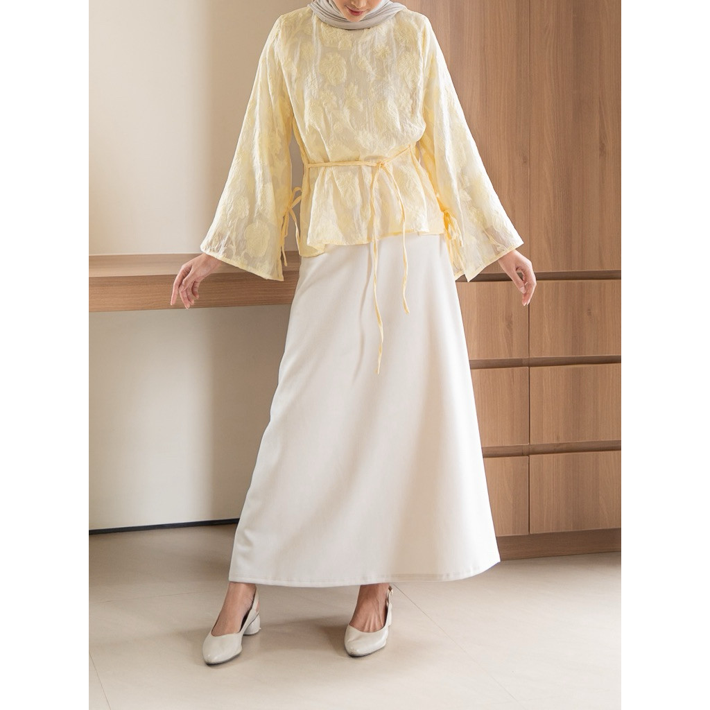 EZR -  Atasan Wanita Semi Formal - Blouse Wanita Hijab )