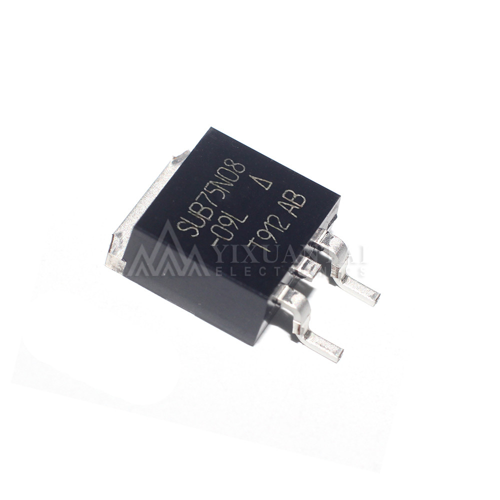 5pcslot   SUB75N0809L    SUB75N08   75N08   TO263  New