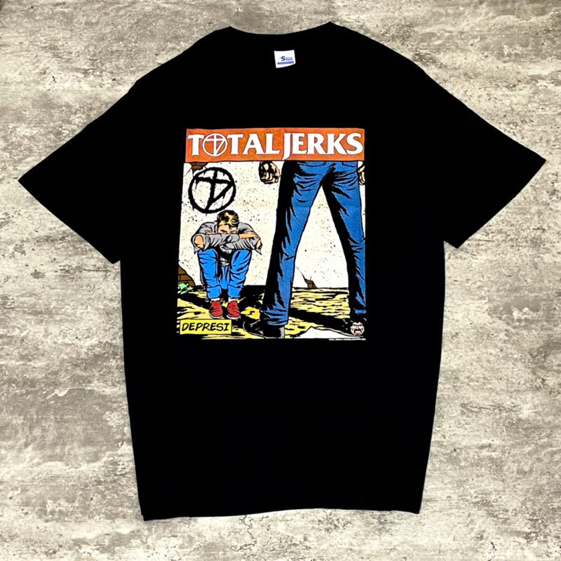 Total Jerks - Depresi Tshirt - Black | Original Merchandise