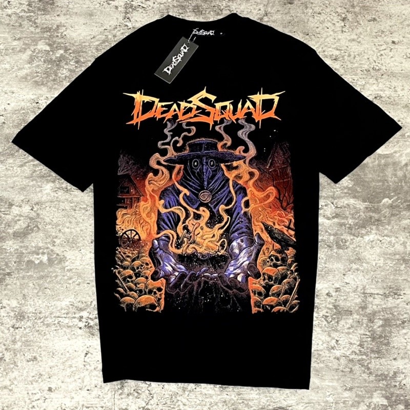 Gozeal X Deadsquad - Poison Tshirt - Black | Baju Band Original