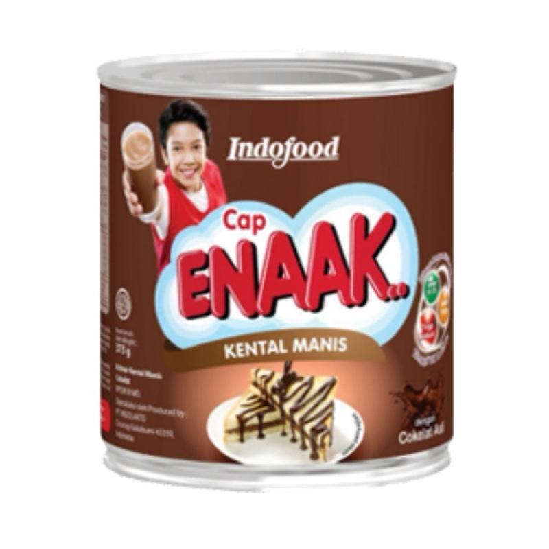 Cap enak kental manis coklat kaleng 370gr