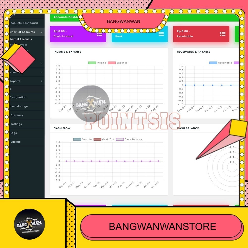 Source Aplikasi Software Akuntansi Jurnal Neraca Keuangan Langkap Laravel BGW