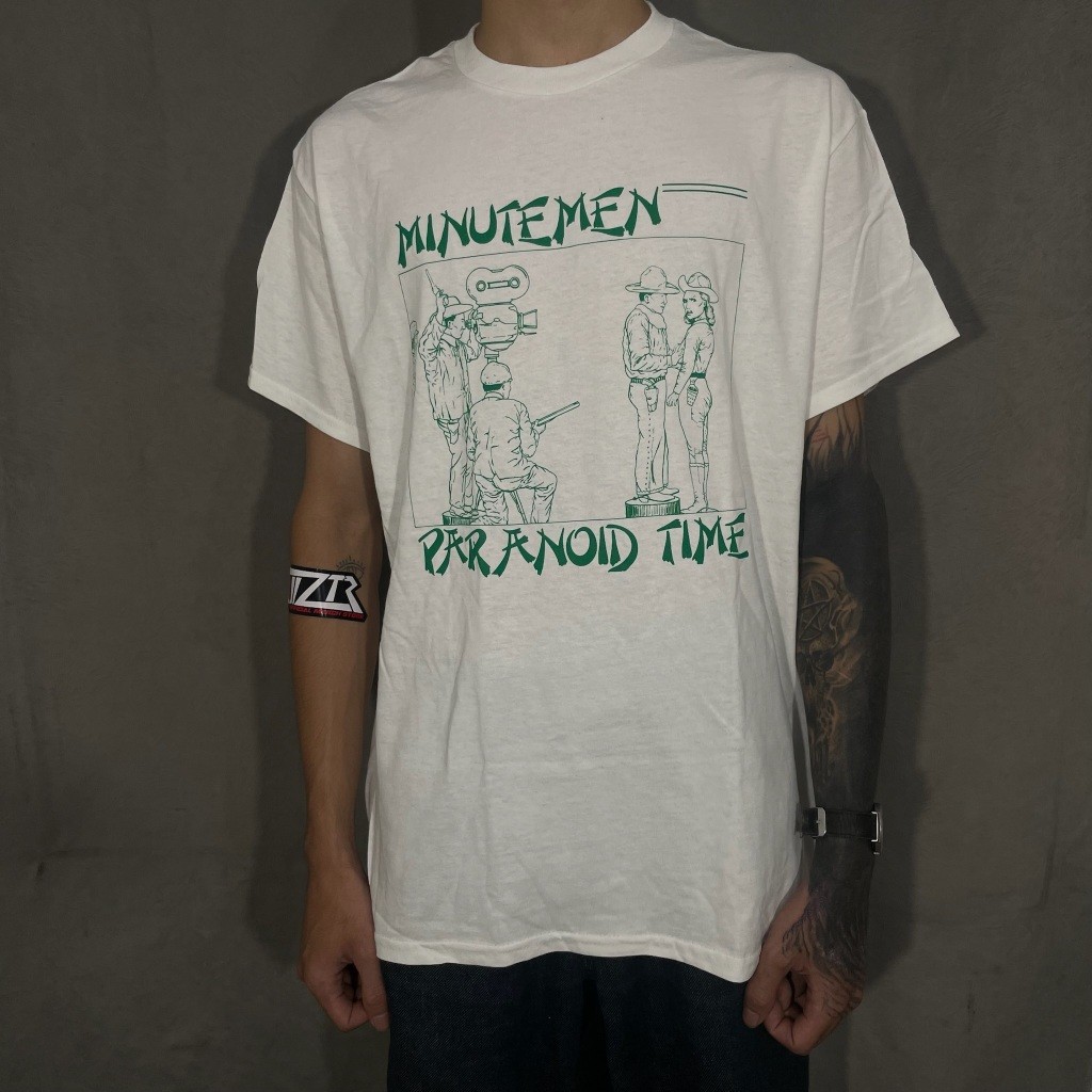 ORI T Shirt Band Official MINUTEMEN - PARANOID TIME Original