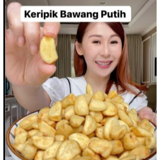 [ Promo ]Termurah Keripik Bawang Putih Utuh | Garlic Chips | Keripik Bawang Merah | Keripik Bawang P