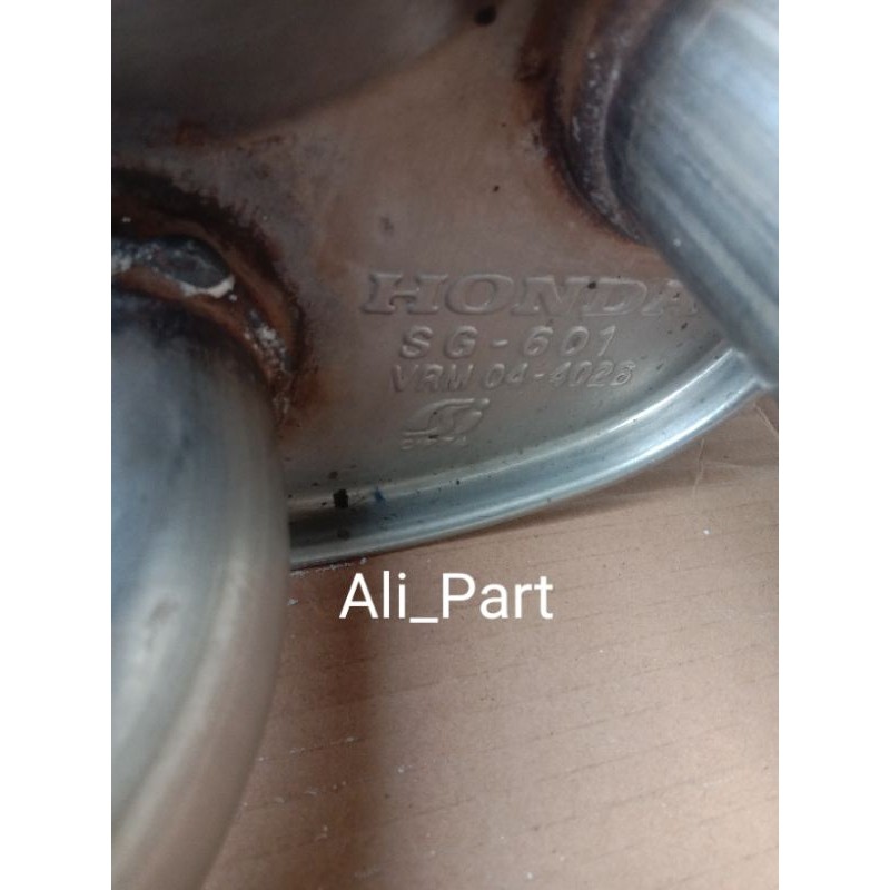 RJ knalpot Standar Honda Jazz Ge8/ RS Freed Asli Copotan