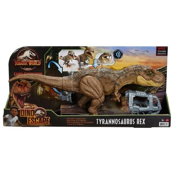 5627 JURASSIC WORLD STOMP 'N ESCAPE TYRANNOSAURUS REX ARIENLA