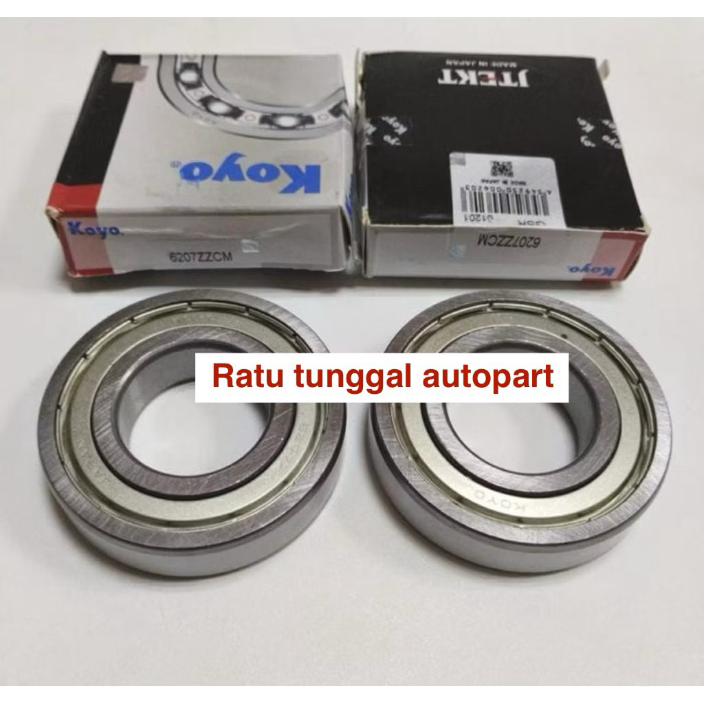 BEARING 6207 ZZ KOYO 6207zz KOYO JAPAN