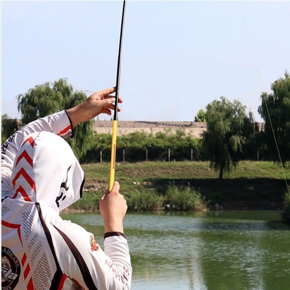 Telescopic Fishing Rod Full Kits Fishing Pole Casting Rod Fishing Rod Set Spincast Fishing Reel Carb