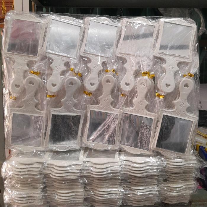 THEFEAST 50pcs KACA KOTAK PUTIH souvenir pernikahan khitanan ulang tahun murah unik lucu Pernikahan 