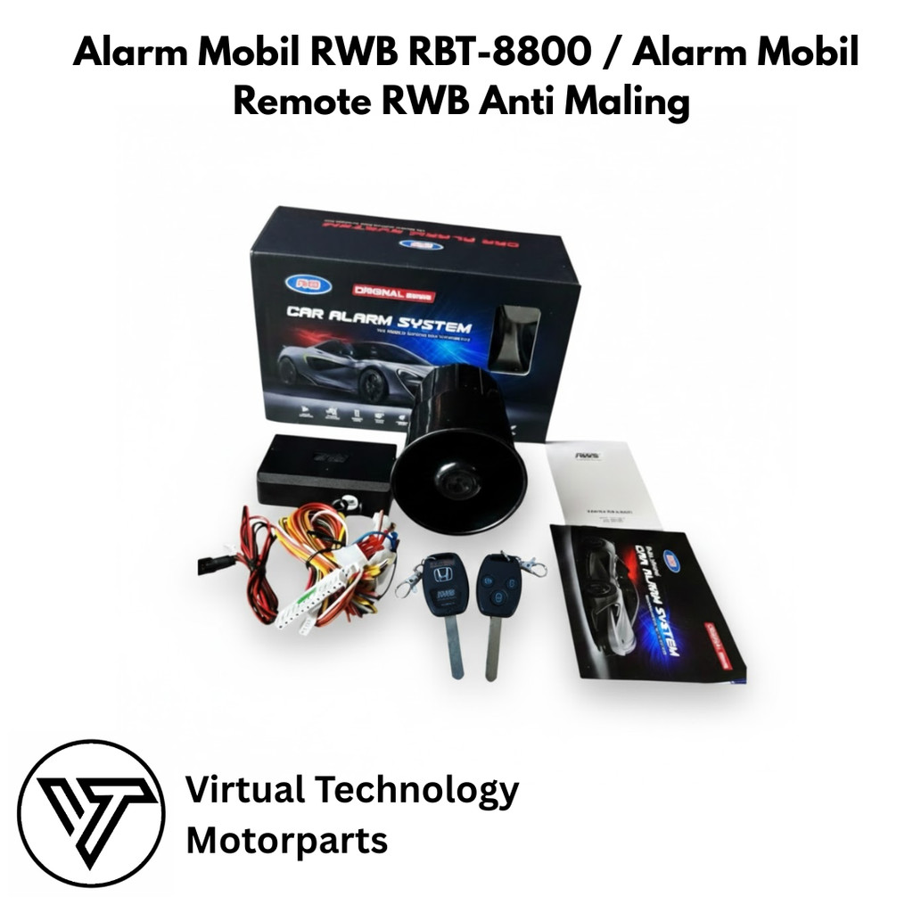 Alarm Mobil RWB RBT-8800 / Alarm Mobil Remote RWB Anti Maling