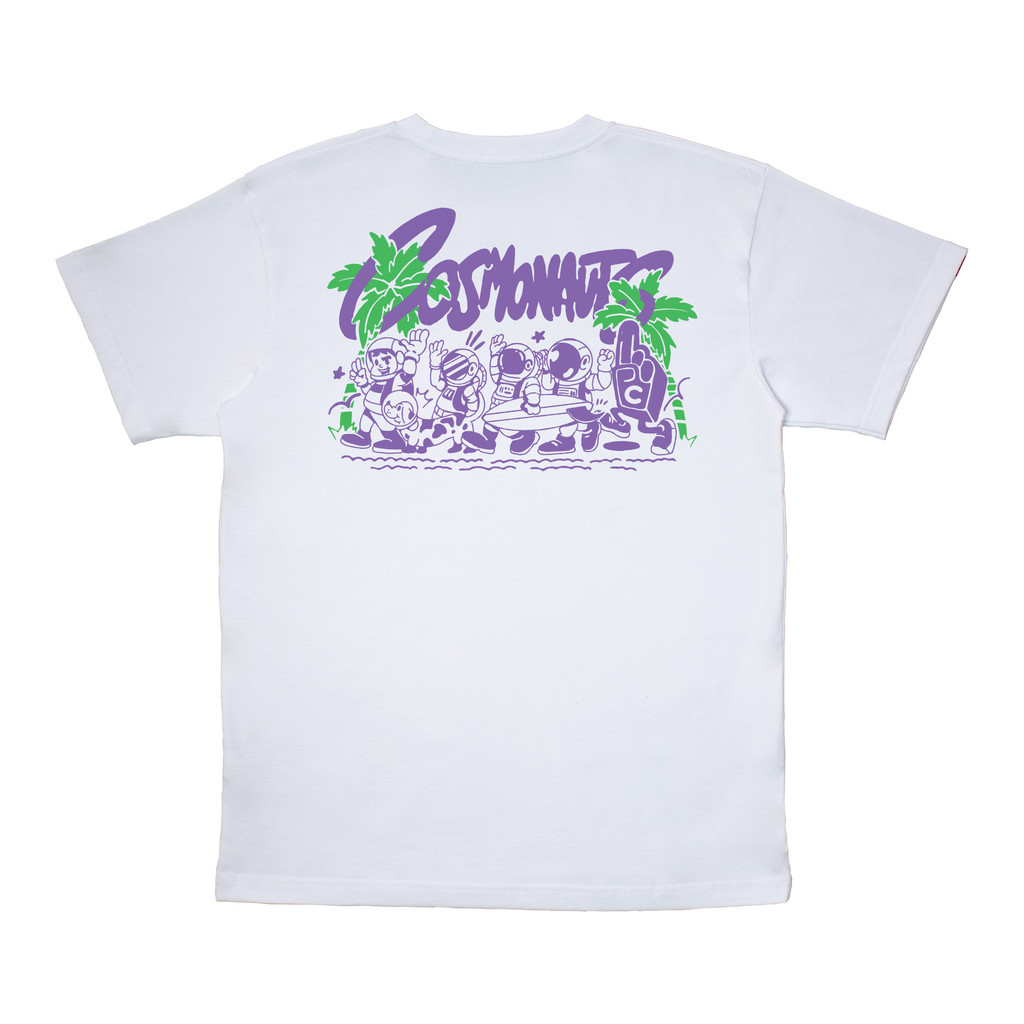 <Kaos Katun> Cosmonauts - Beach Boys Tee