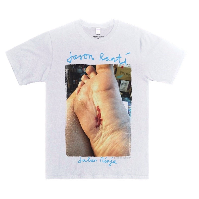 HOT Tshirt Jason Ranti - Jalan Ninja Cover Album (Putih) Official Merchandise