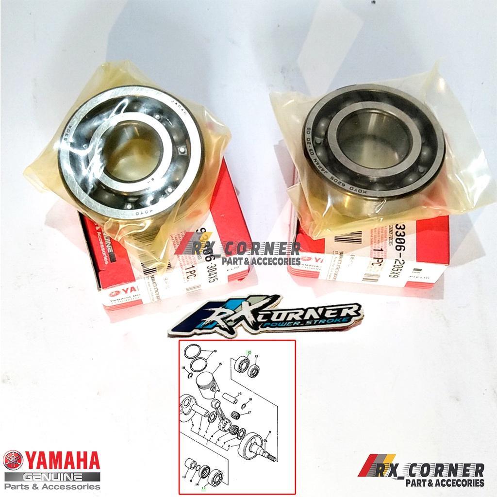 BEARING LAHER KRUK AS RX KING RXKING KODE HS JAPAN ORIGINAL KIRI KANAN 93306-304X5 93306-20529
