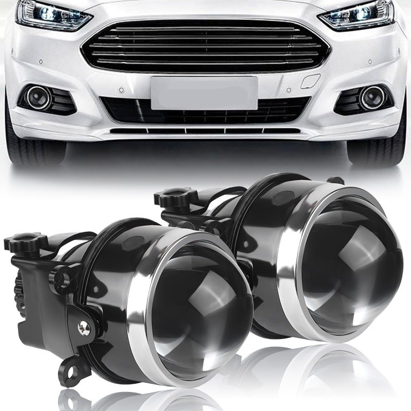 3.0 In Bi Xenon Fog Light Projector Lens for Ford Honda Nissan Renault Peugeot Su H11 H9 H8 D2S D2H 