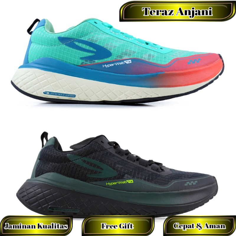 Sepatu Lari 910 Ultra Ekiden 1.0 Hijau Tua Neon