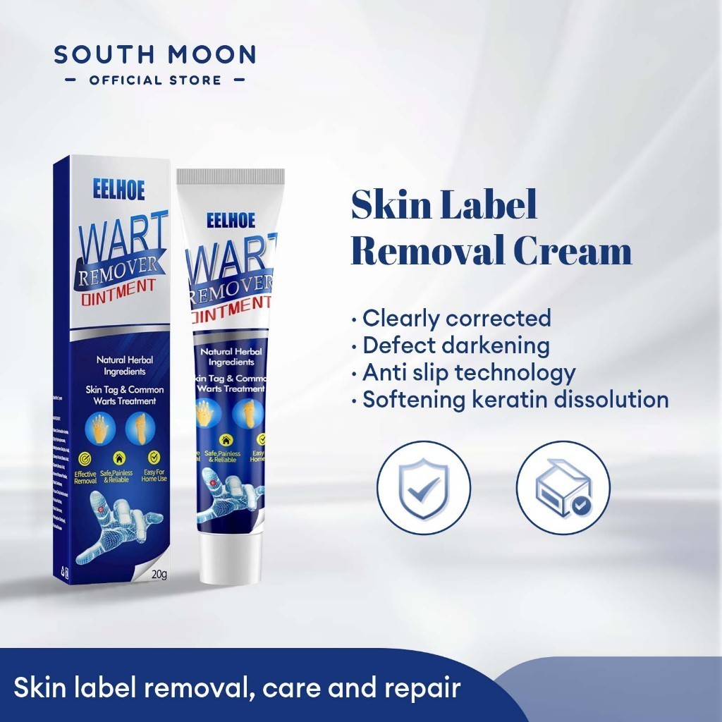 EELHOE salep penghilang kutil cream 20g kutil dan tahi lalat penghilang salep kutil Penghilang Kutil