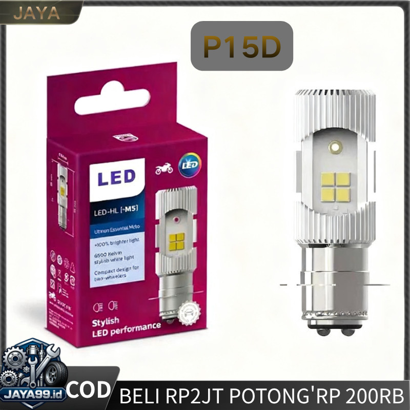 LED Lampu Depan Motor Lampu Led Motor Super Terang Depan Lampu H6 Led Motor Bohlam Lampu Depan Seped