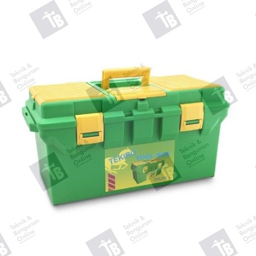 Tekiro Tool Box PVC 02800 (TB 800) Kotak Perkakas Plastik 1072 / ST-TB1072