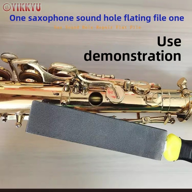 Saxophone sound hole repair grinng file musical trument repair tool wind repair