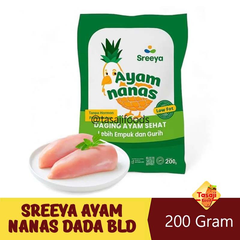 Sreeya Ayam Nanas Dada BLD 200 Gram Low Fat Frozen - Grosir