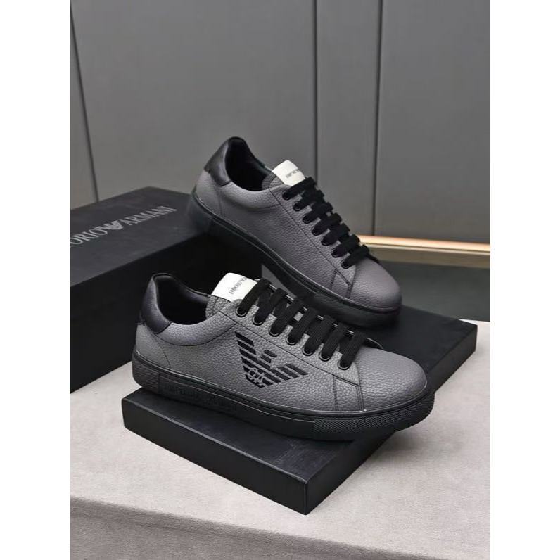 Merek Sepatu Pria Sepatu Emporio Ar Armani Sepatu Pria Rendah