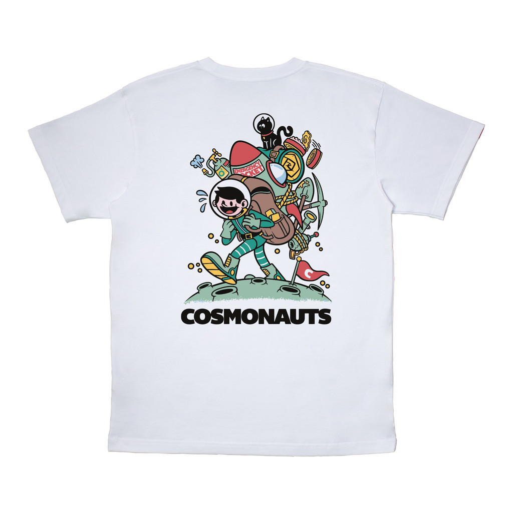 Kaos Best Seller Cosmonauts - Sos Rocket