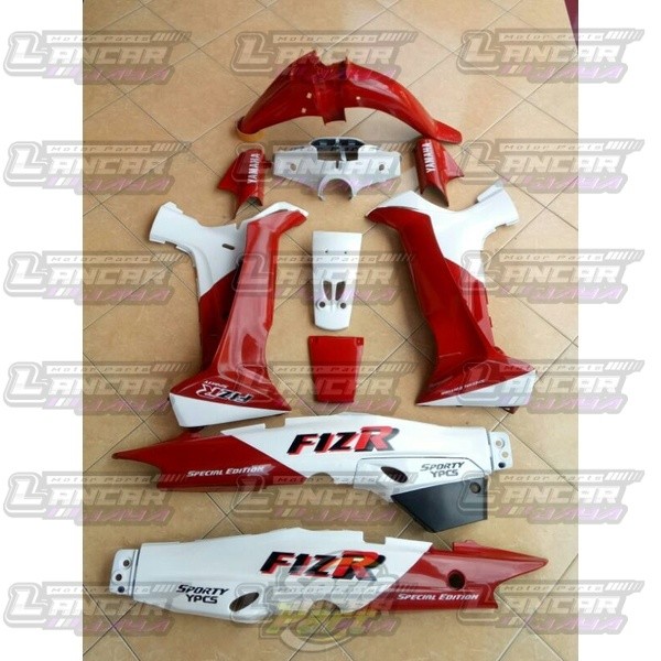 cover body satu paket full body halus yamaha fiz r edisi Marlboro