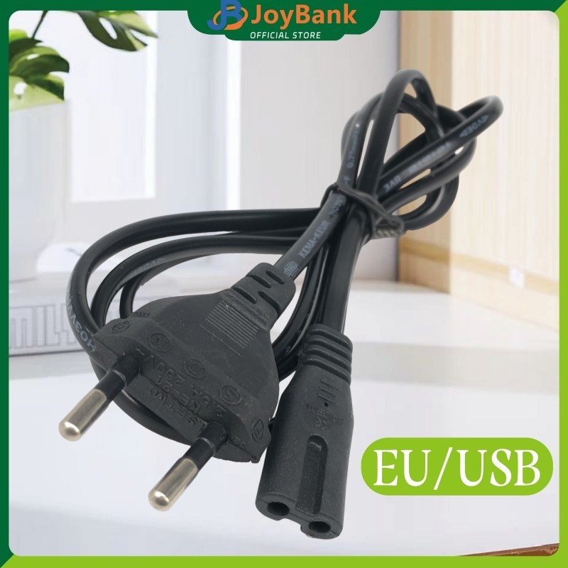 Kabel Adapter Power USB Charger 2 Hole Angka 8 Universal Untuk Mesin Cukur Rambut Elektrik Wahl Keme