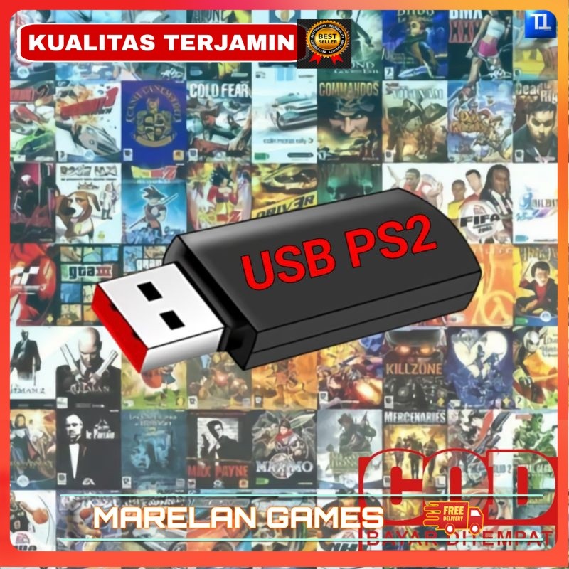Flashdisk berisi game ps2.