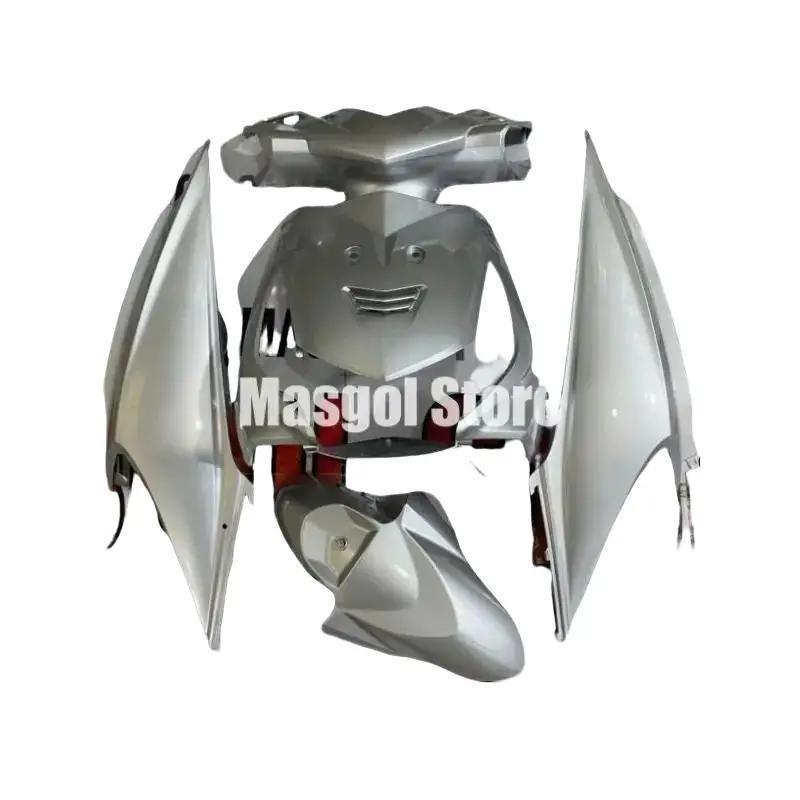 Cover Full Body Halus Beat Karbu 2008 Silver Glossy untuk Motor Beat Karbu 2008