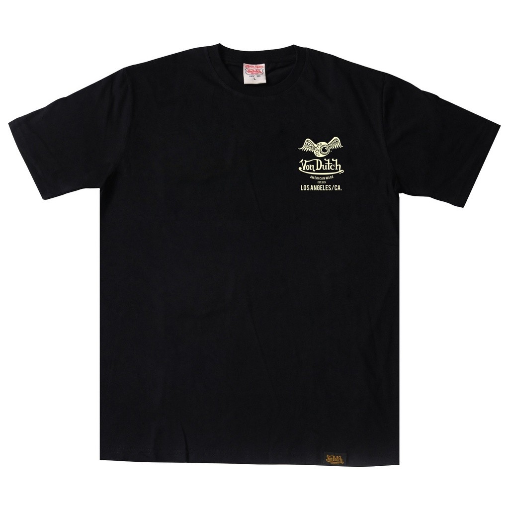 Vondutch / Kaos / Tshirt / baju 0834 Black