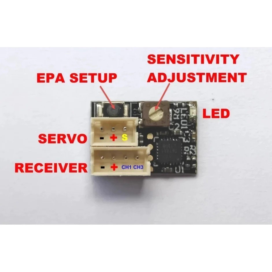 DASMIKRO DSK-175 SUPER NANO DRIFT GYRO V5 #DSK-175