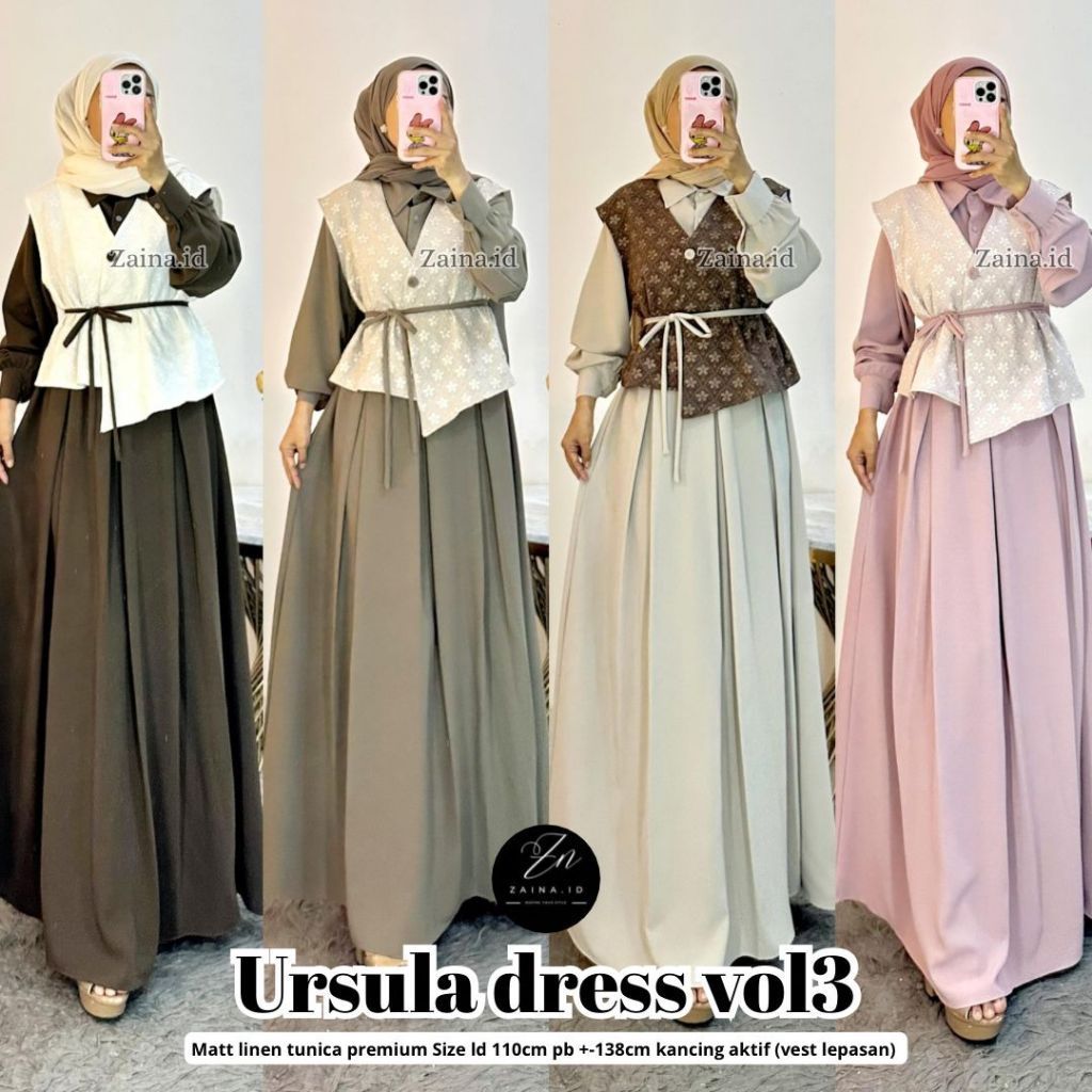 2811    URSULA DRESS VOL 3  by Zn