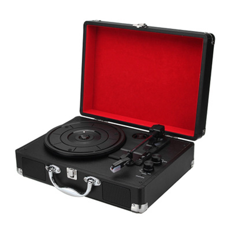 Portable Record player with speaker turntable old record player gramophone gramophone bluetooth spea