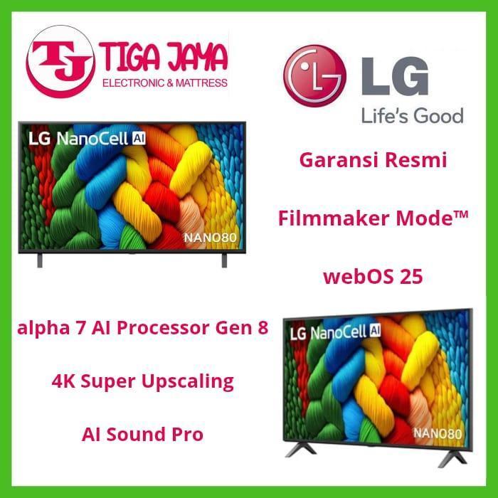 LG TV 43NANO80ASA LED 43 INCH LAYAR NANOCELL 4K UHD SMART TV 43NANO80