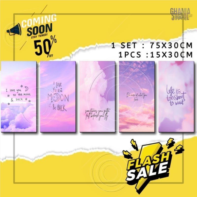 Poster Papan 153  Hiasan dinding aesthetic Poster kayu Pink quotes  Wall decor  Dekorasi