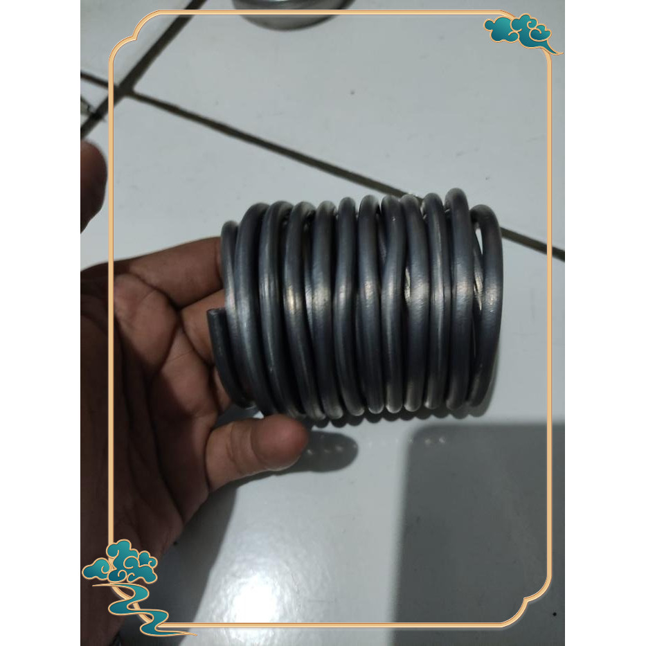 timah lidi 4,3 mm / wire tinol timah kiloan bahan slug - 1/2 kg