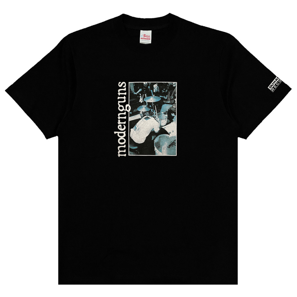 <Kaos Katun> Tshirt MODERN GUNS X OUTTASIGHT RECORDS | Modern Guns Official Merchandise