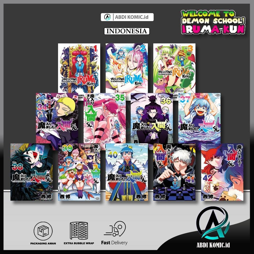 Komik Manga Welcome to Demon School Iruma-kun Vol. 1 - 43 (Bahasa Indonesia)