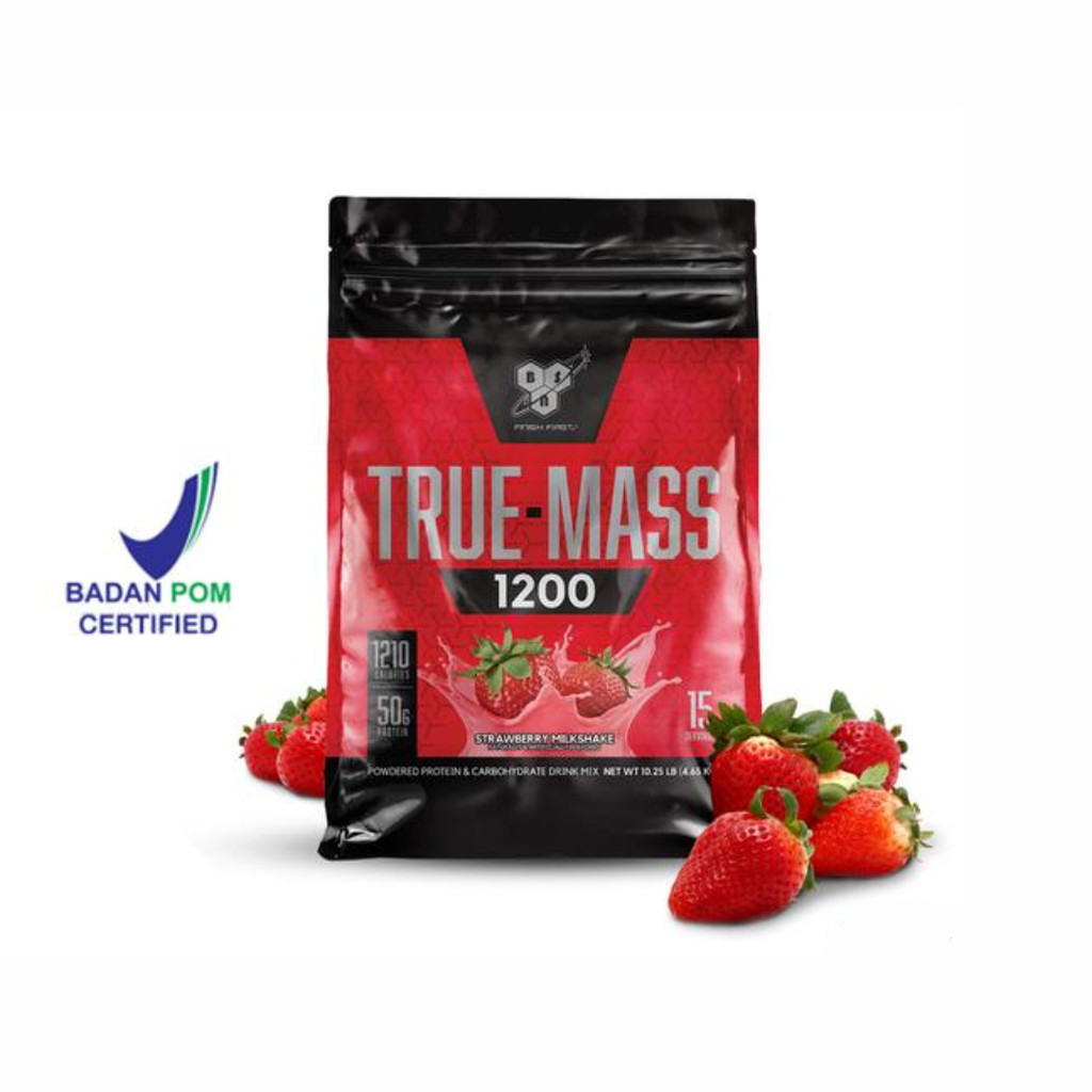 BSN True Mass 1200 Strawberry 10.25 Lb