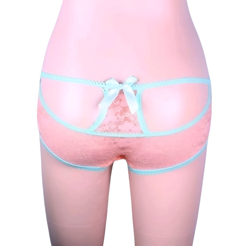 Celana Dalam CD Wanita Underwear Cewek Seksi Transparan Full Renda Korean Stylish Import Murah Bagus