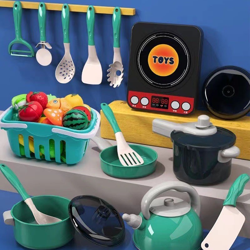 Mainan Dapur Anak Kitchen Set Masak masakan mainan dapur Cooking Set Mainan Anak Perempuan mainan ma