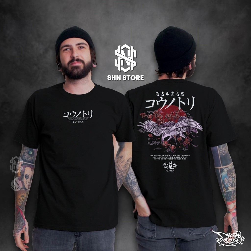 Kaos Jepang Distro Pria Japanese Style Baju Distro Pria Originial