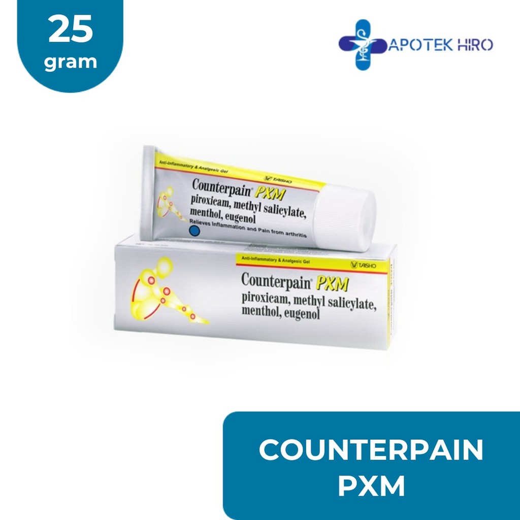 COUNTERPAIN PXM GEL - 1 TUBE 25 GRAM