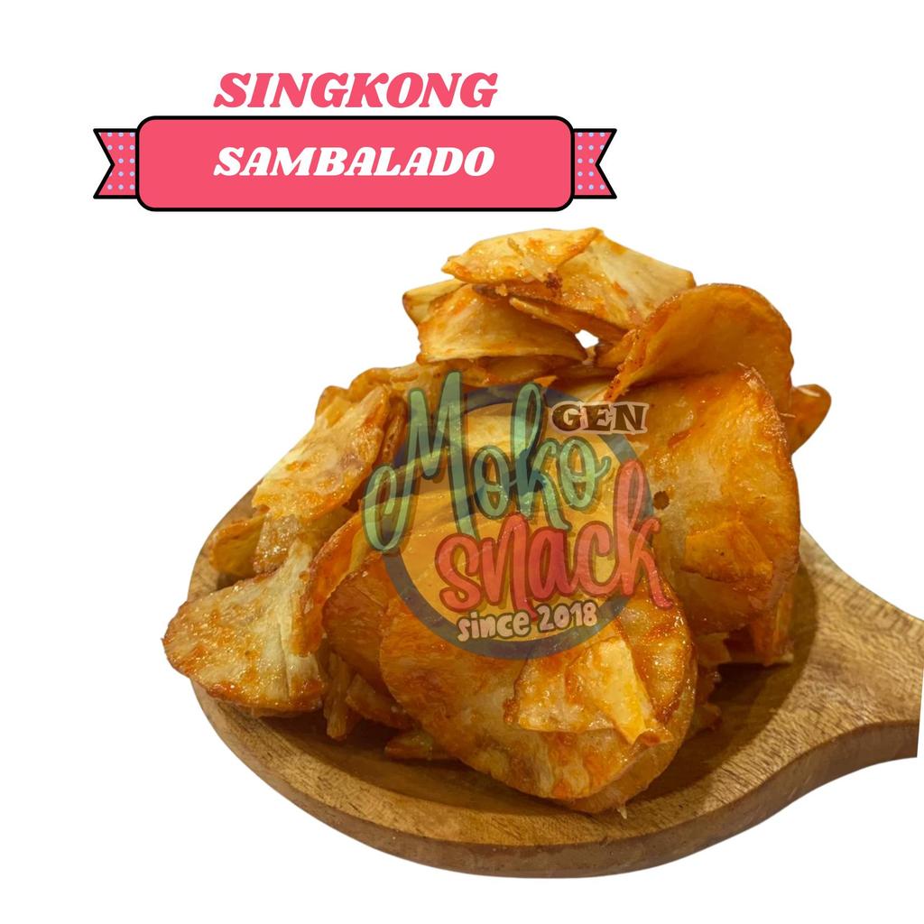 Snack kiloan SINGKONG SAMBALADO 500gr