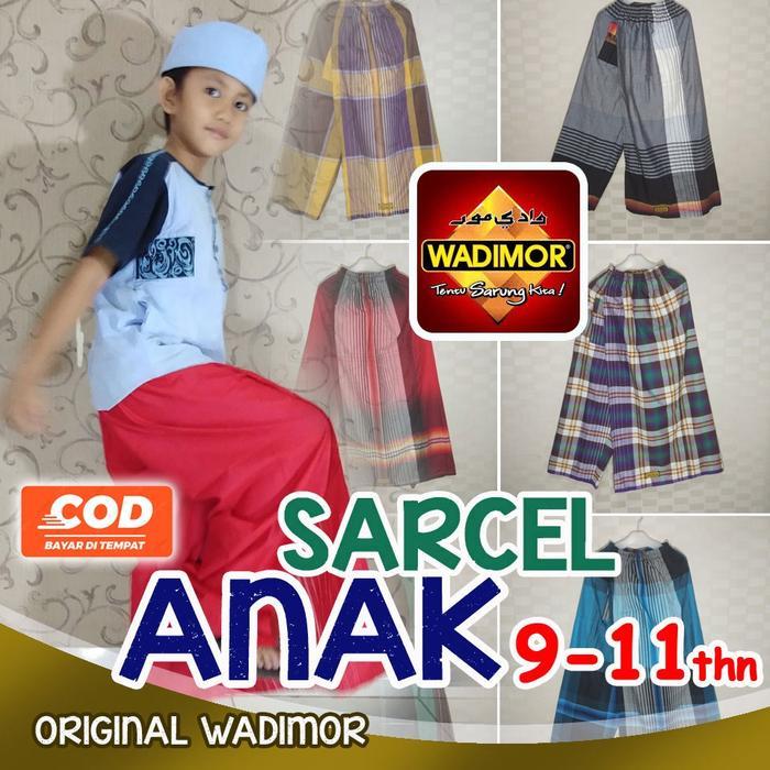 SARUNG INSTAN ANAK LAKI LAKI USIA 9 10 11 TAHUN, WADIMOR / SARUNG CELANA SARUNG ANAK WADIMOR LAKI - 