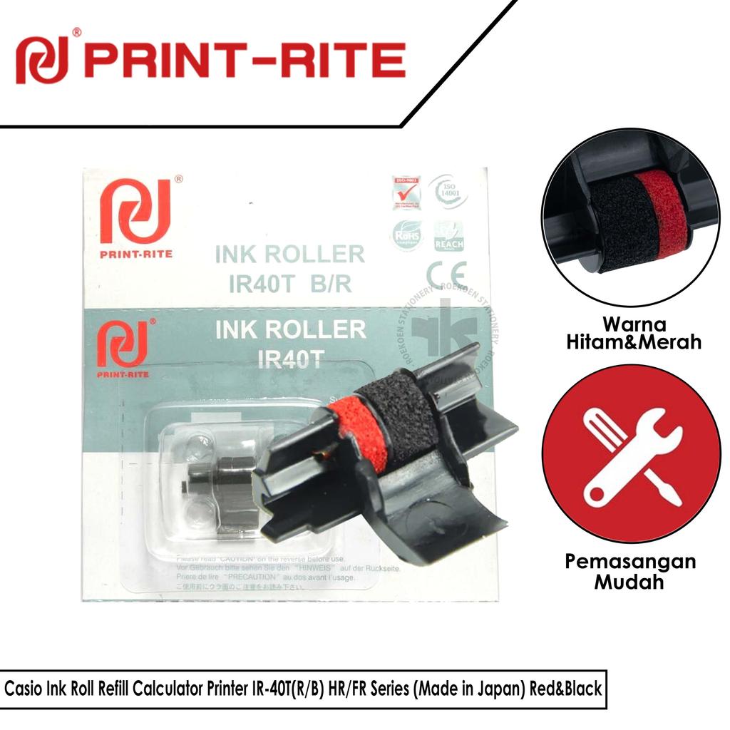 Casio Ink Roll Refill Tinta Kalkulator Printer HR/FR Series – Made in Japan