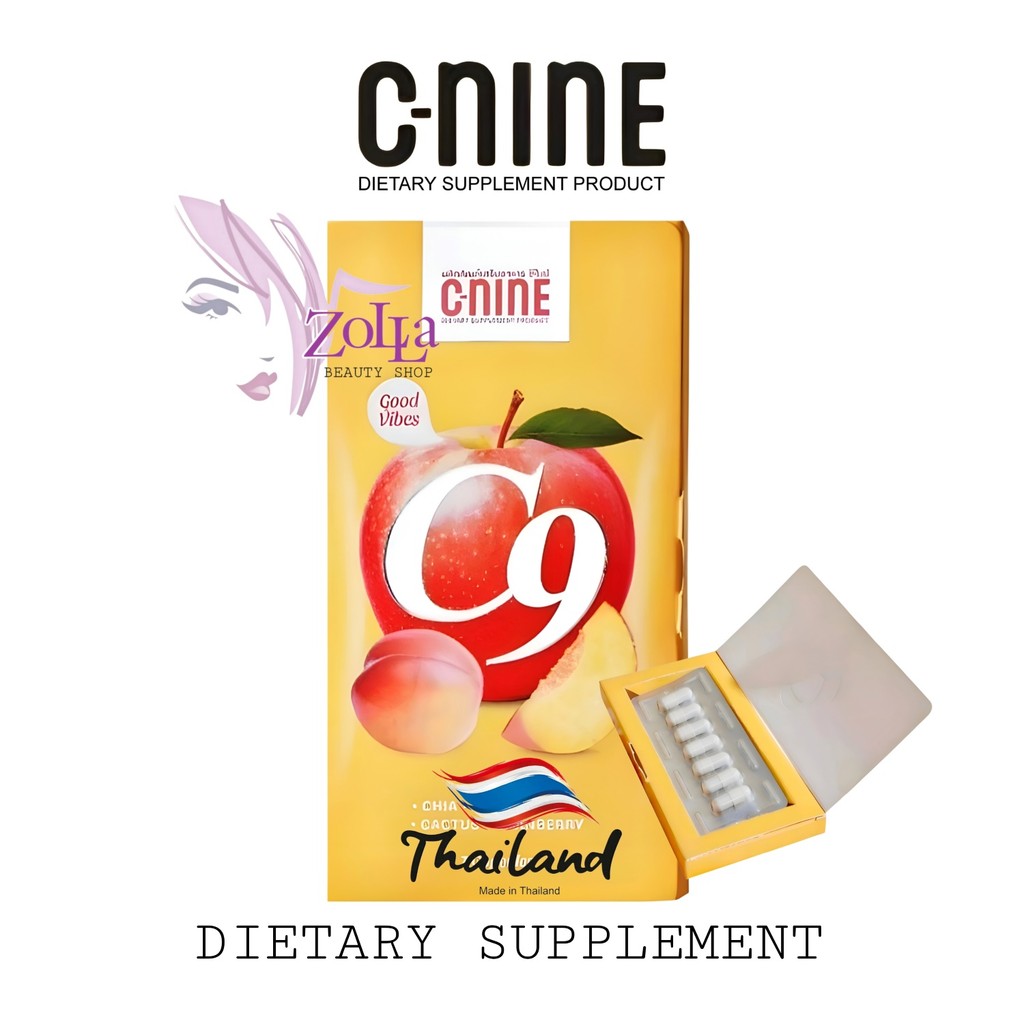 C NINE C9 DIETARY SUPPLEMENT 7 capsule - SUPLEMEN DIET KAPSUL BEST SELLER ORIGINAL THAILAND