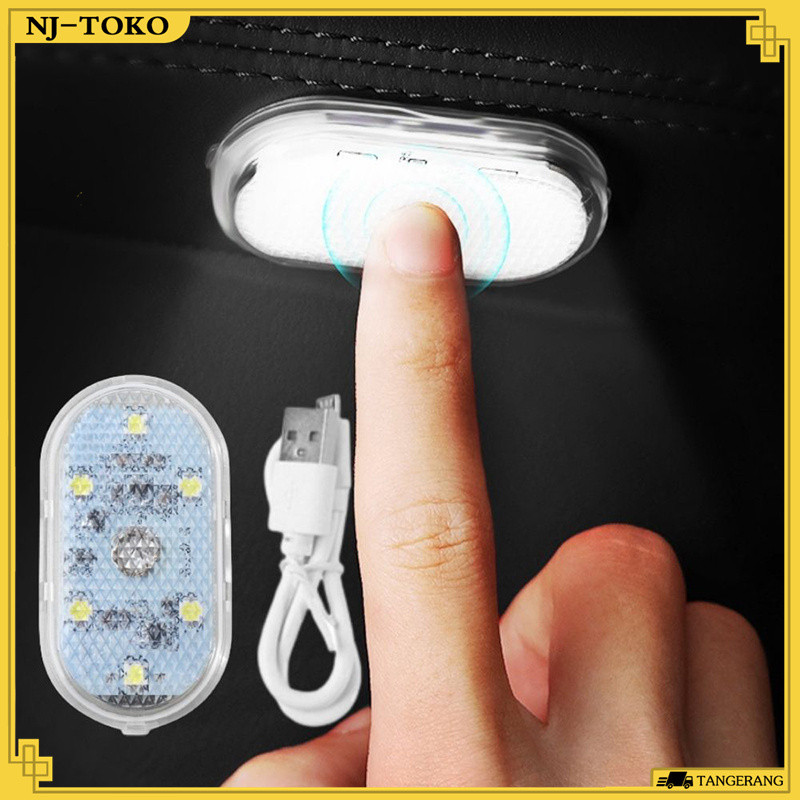 Lampu Tanpa Kabel Plafon Mobil / Dashboard Lampu Tempel Tanpa Kabel Mobil