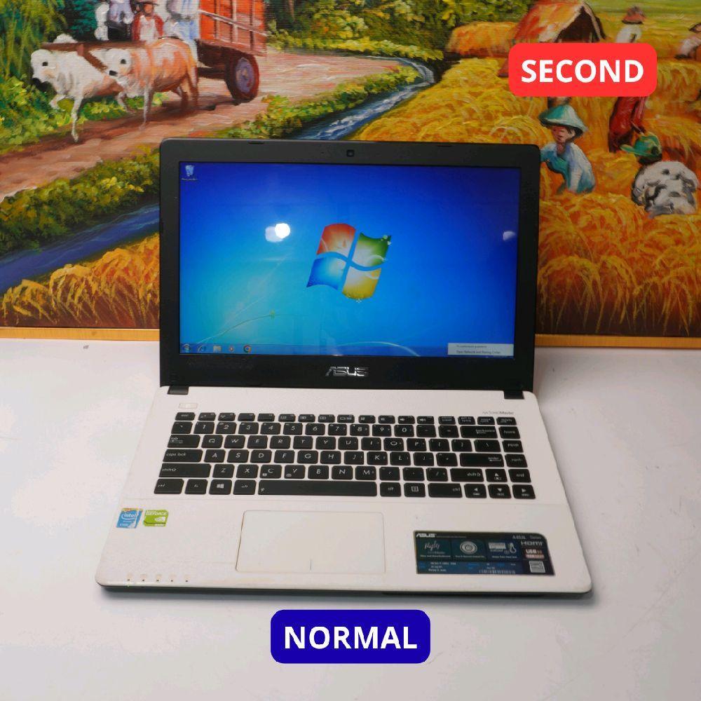 ASUS X450LD i7 4500U 4GB (14") LAPTOP SECOND ORIGINAL SINAR MUTIARA CELL